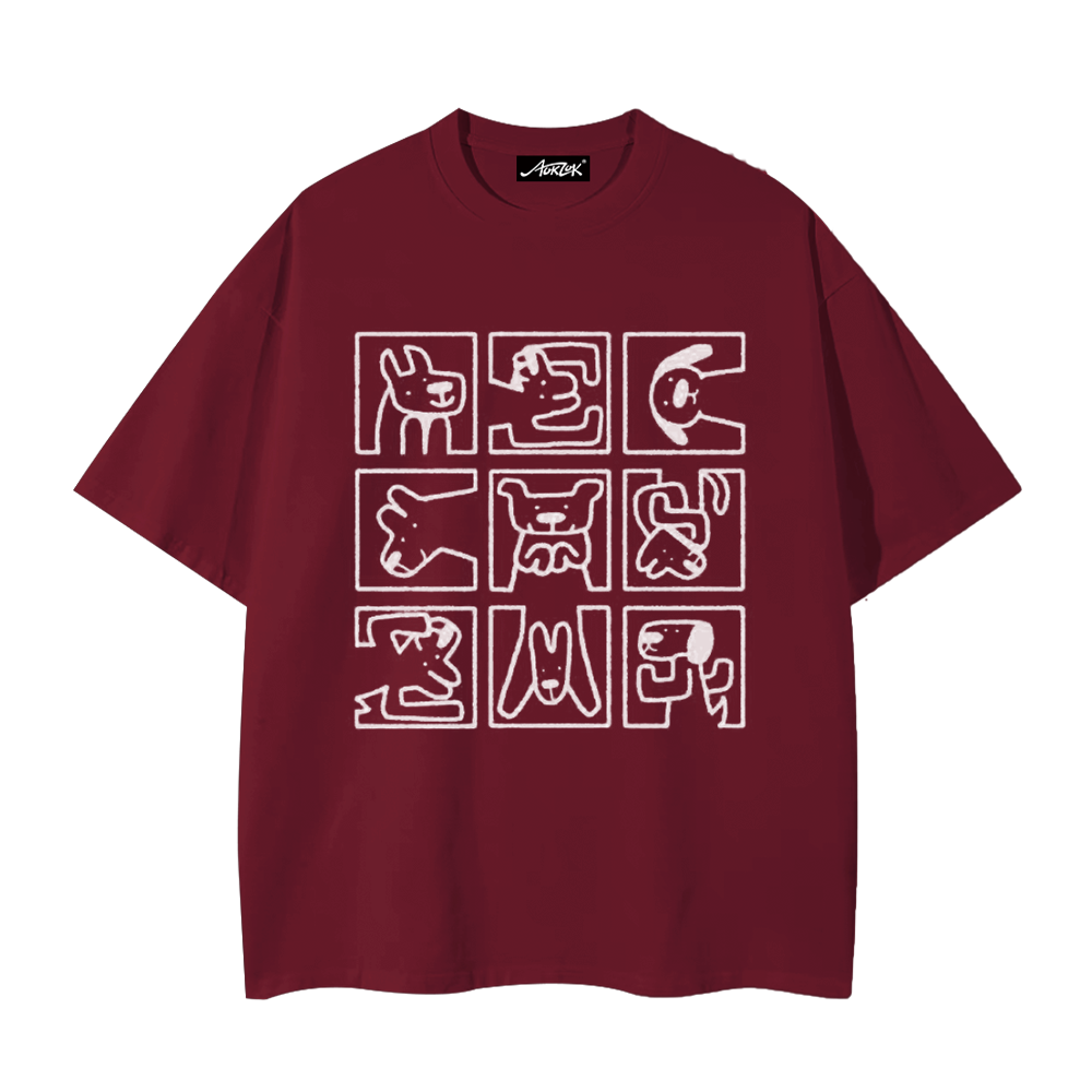 Mini Cartoon Animal T-Shirt