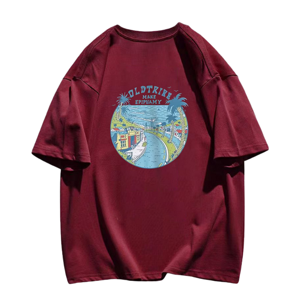 Simple Round Island T-Shirt