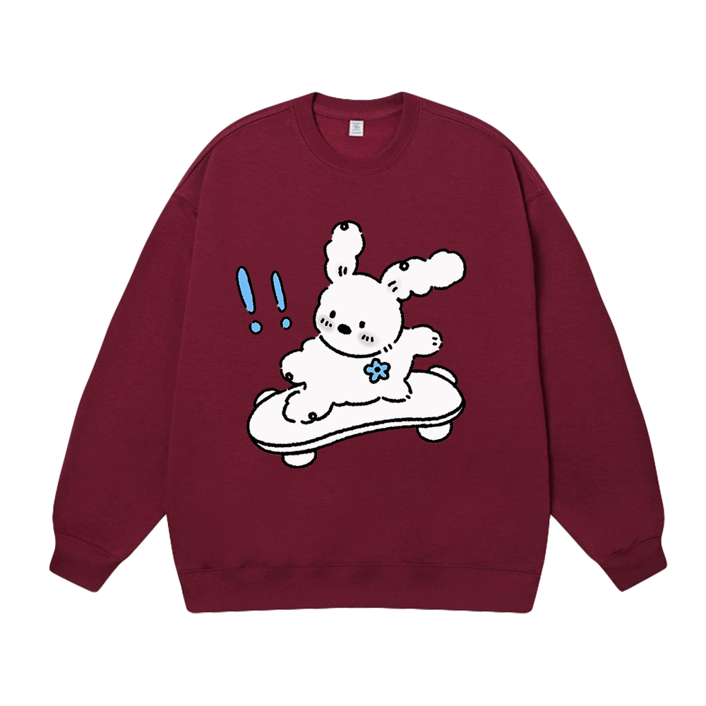 Skateboard Bunny Sweatshirt