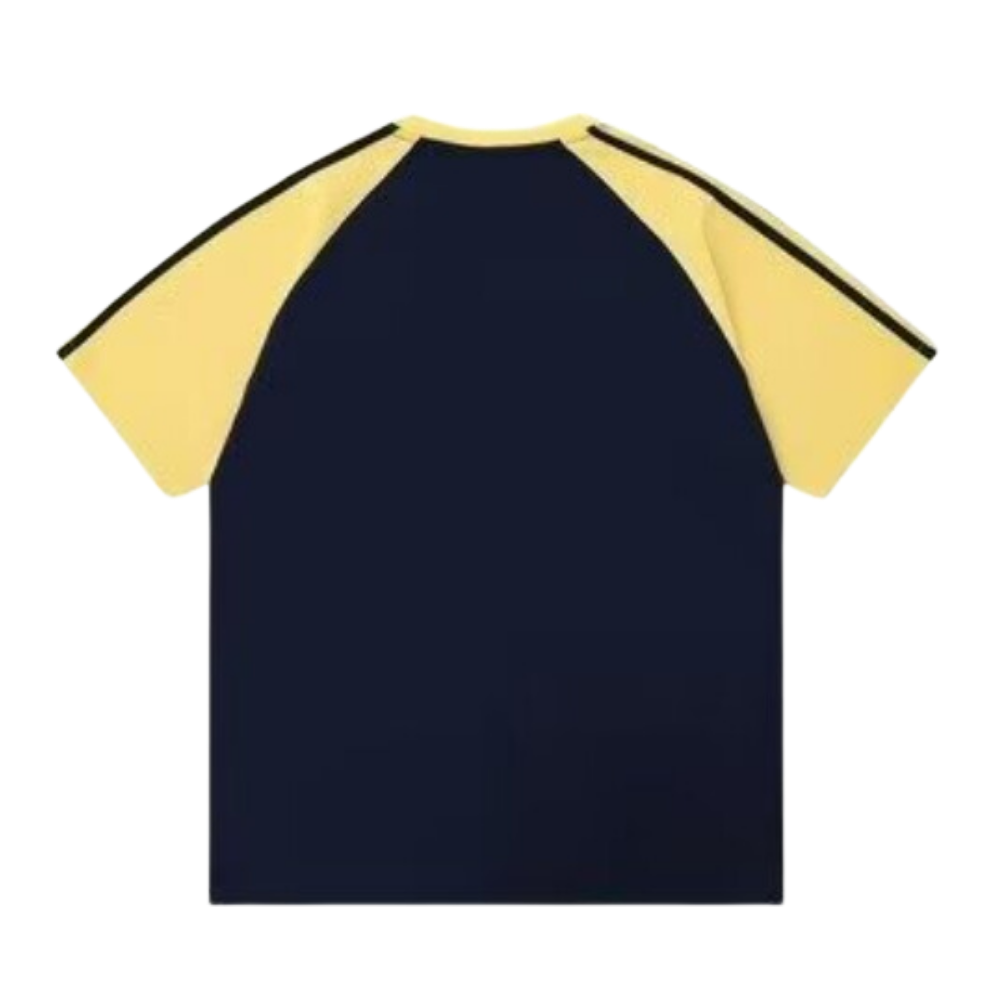 American Contrasting Stripe Design T-shirt