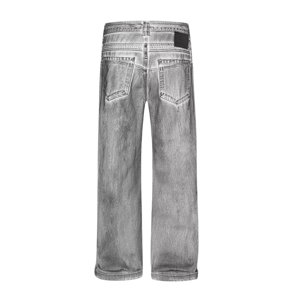 DF |Designer Pencil Stained Jeans