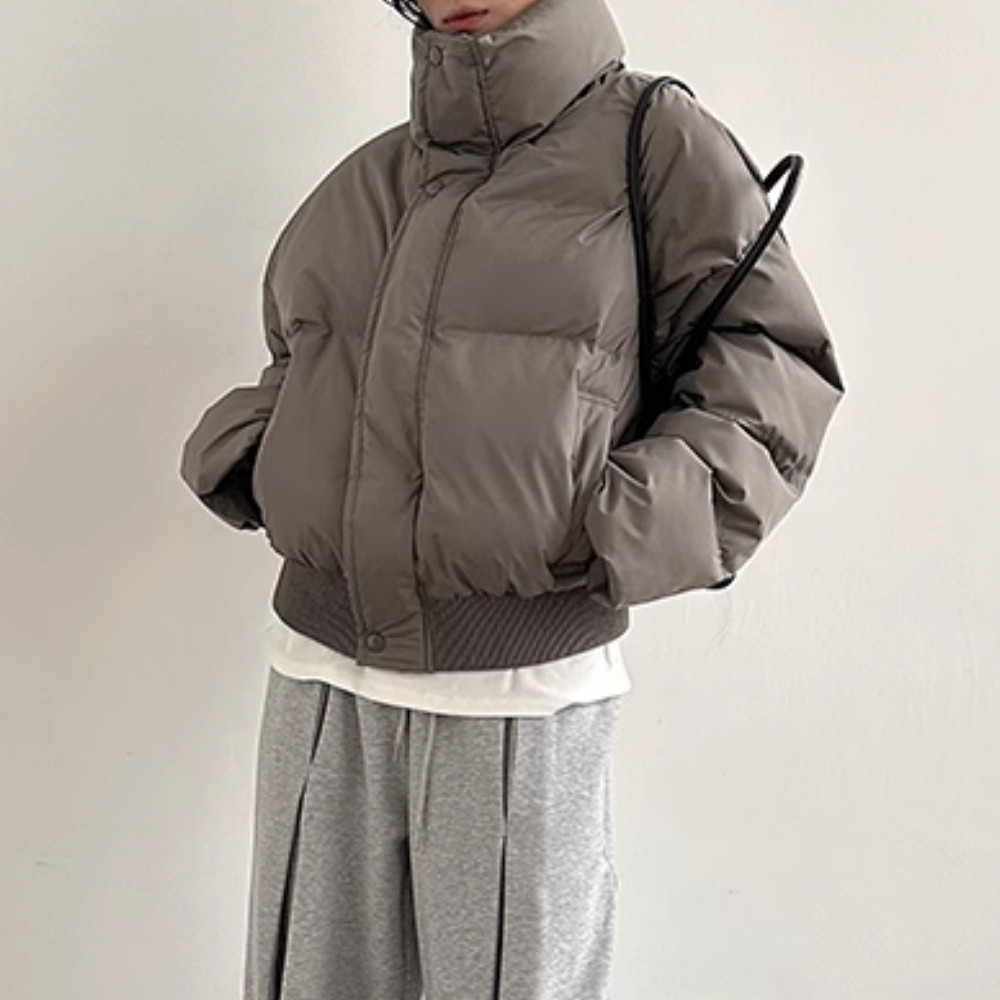 Women's Solid Color Short Coat