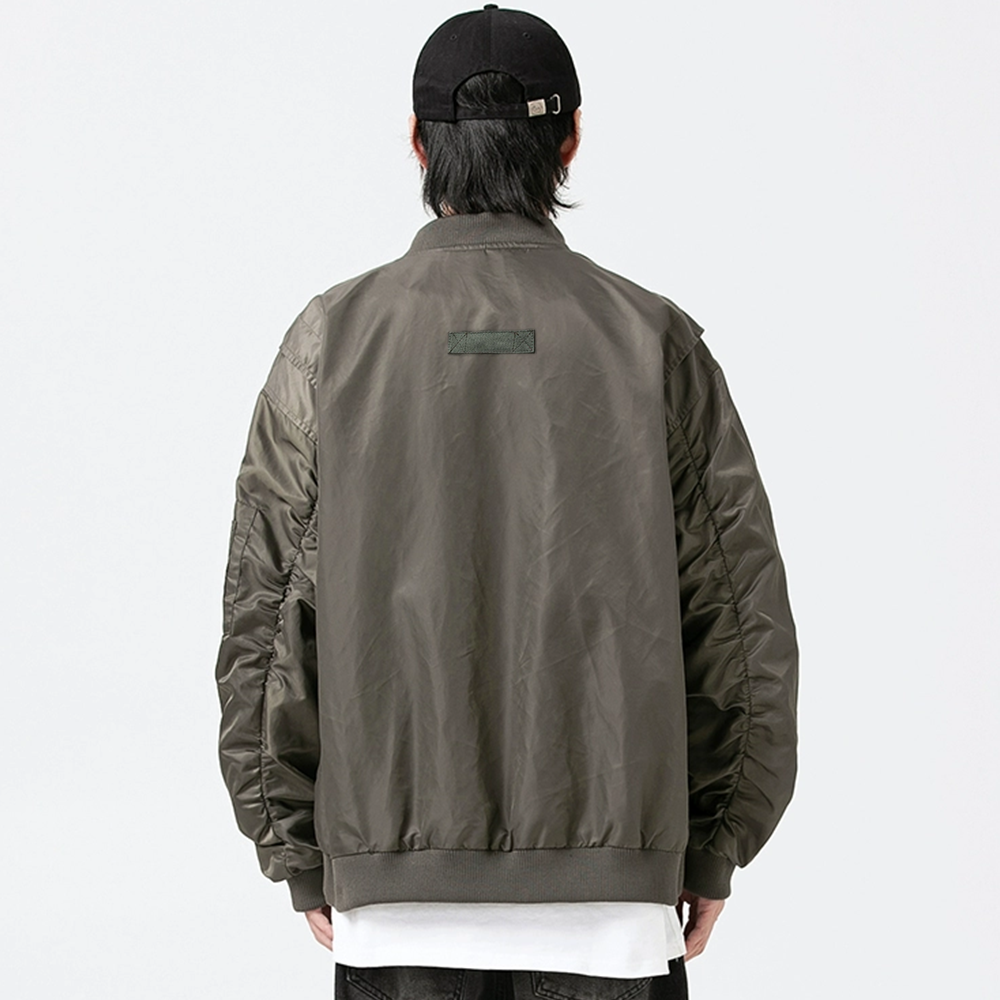 Vintage Loose Varsity Jacket