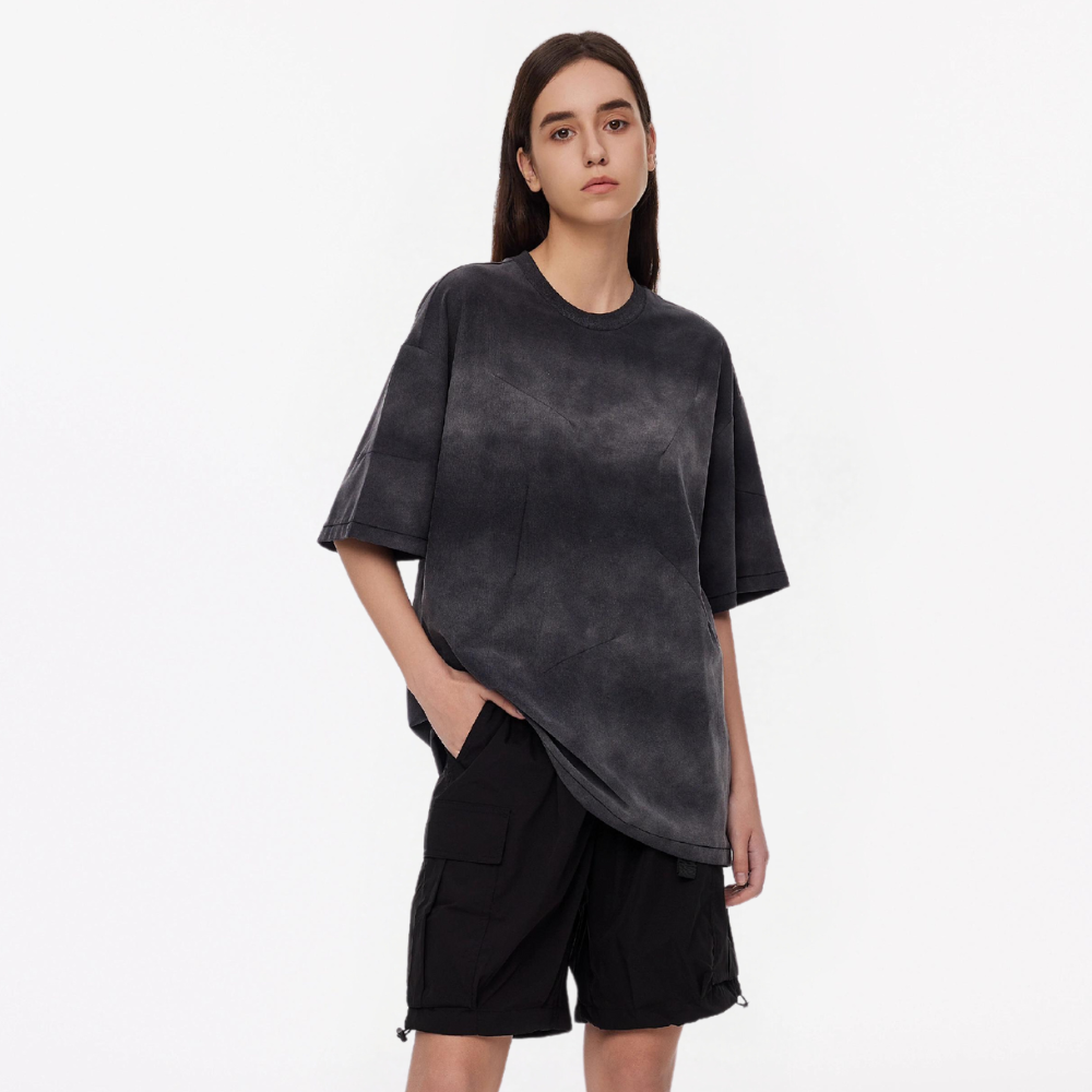 Solid Color Washed T-Shirt