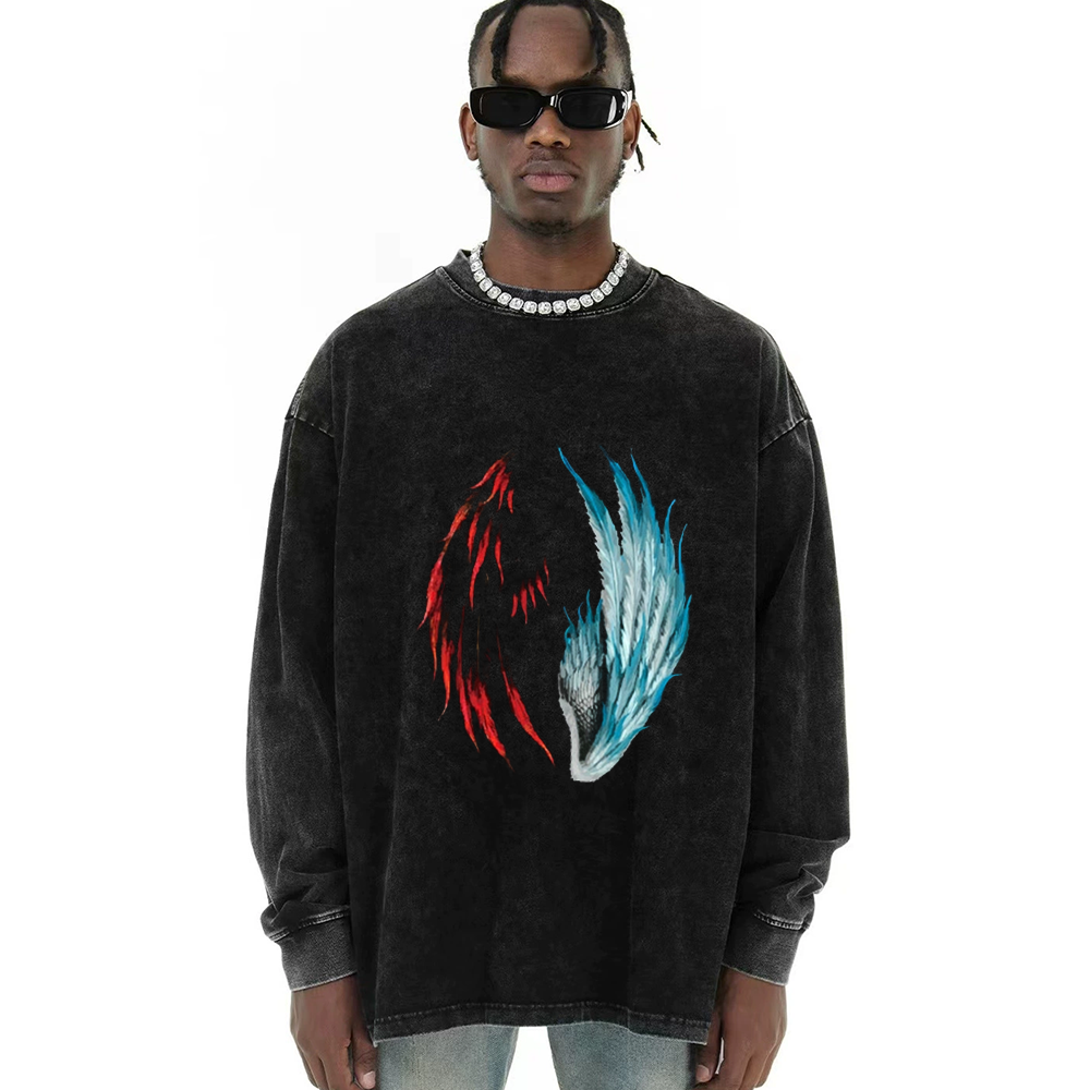 High Street Demon Wings Long-Sleeve Shirt