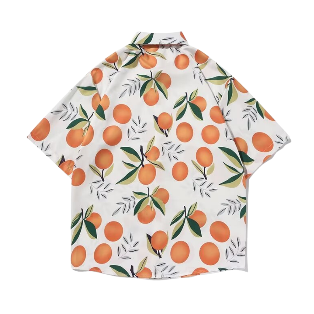 American Summer Orange Shirt
