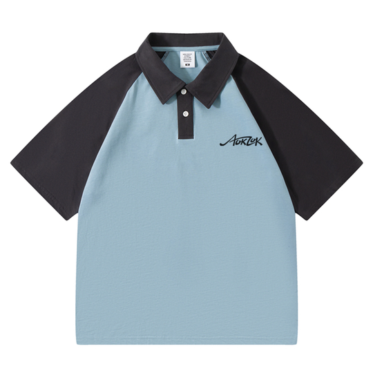 Haze blue and Dark gray