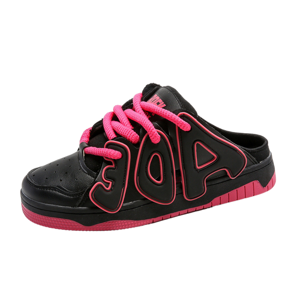 High Street Lettered Half Slip Shoes