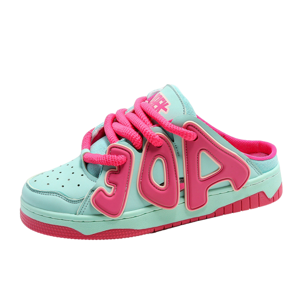 High Street Lettered Half Slip Shoes