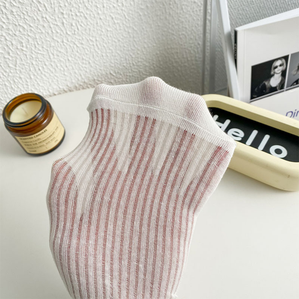 Lace Butterfly Socks