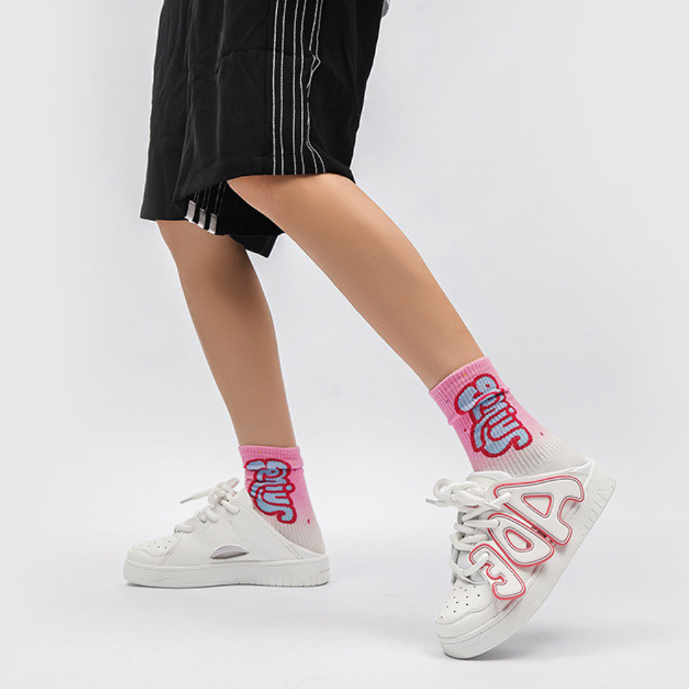 High Street Lettered Half Slip Shoes