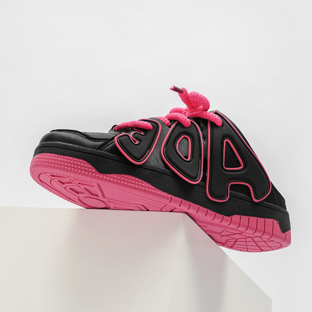 High Street Lettered Half Slip Shoes