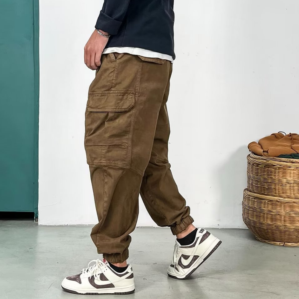American Drawstring Cargo Pants