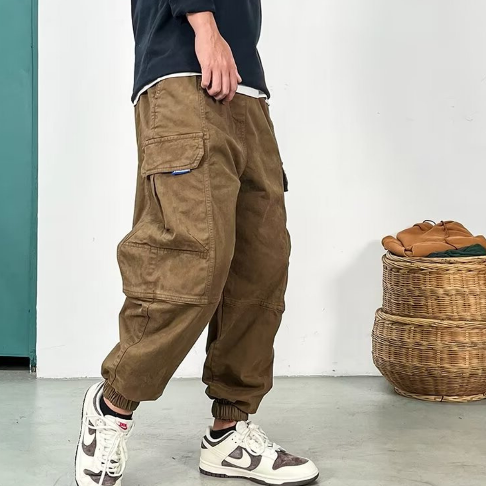 American Drawstring Cargo Pants