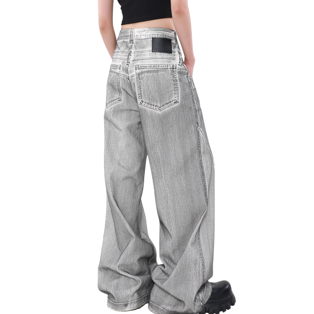 DF |Designer Pencil Stained Jeans