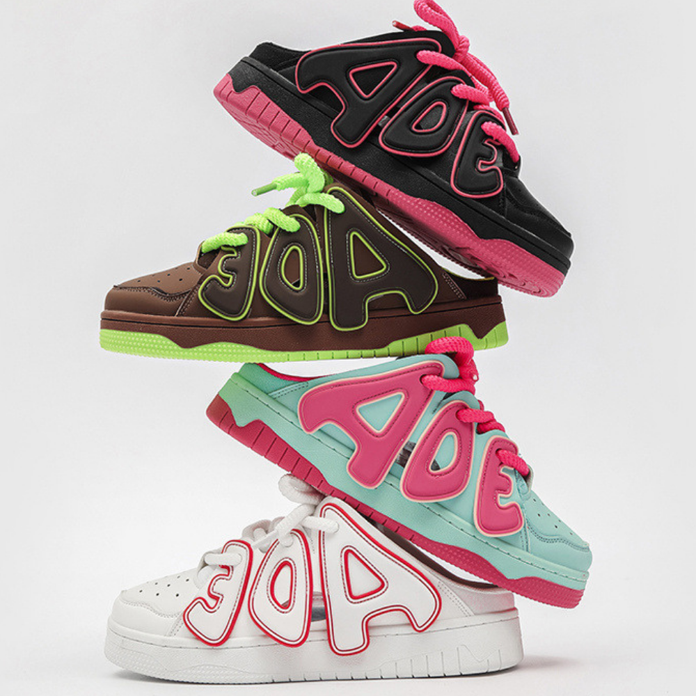 High Street Lettered Half Slip Shoes