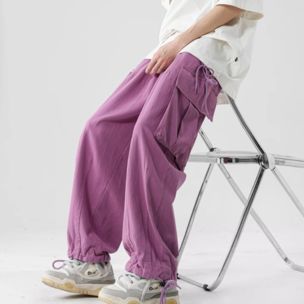 Bright-Colored Leggings Cargo Pants