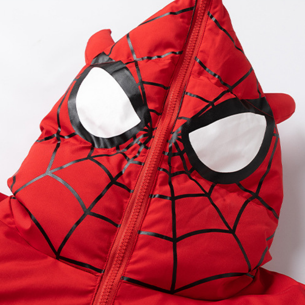 Spider Bag Embroidered Hooded Coat