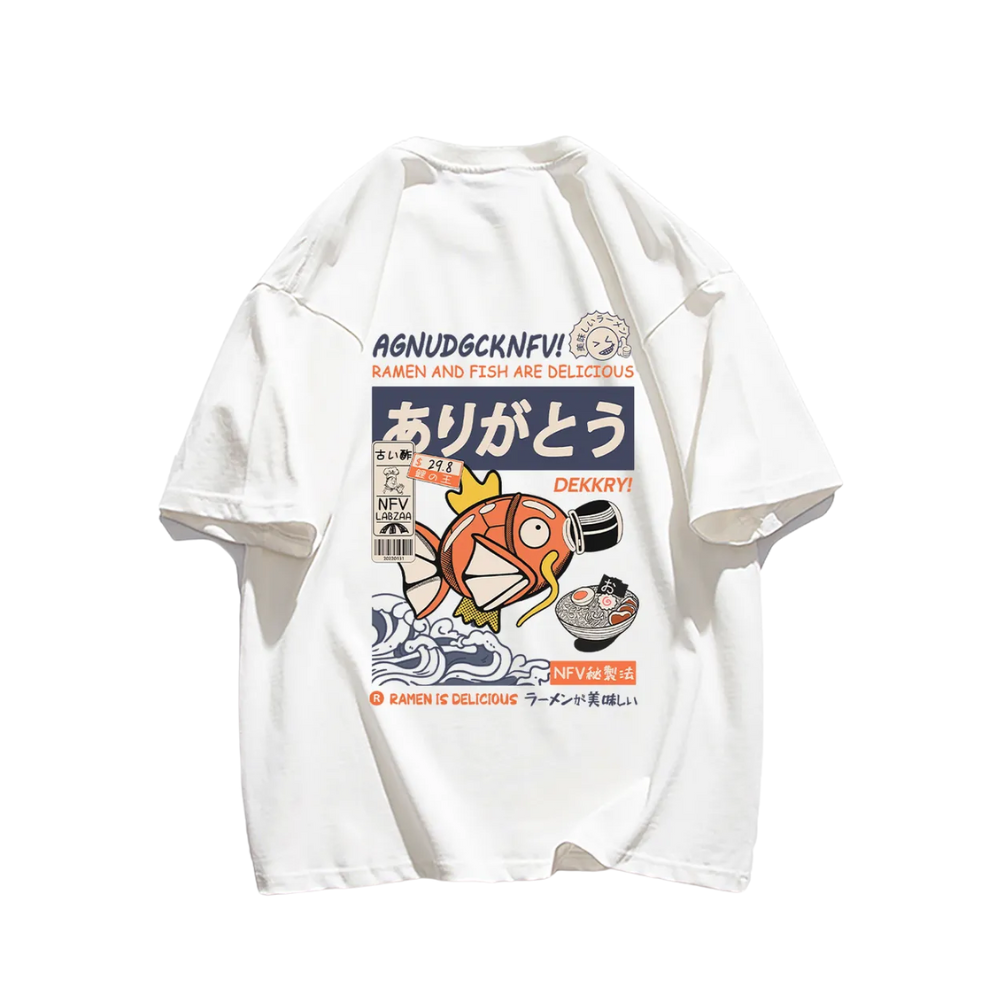 Cute Cartoon Fish Graphic Tees