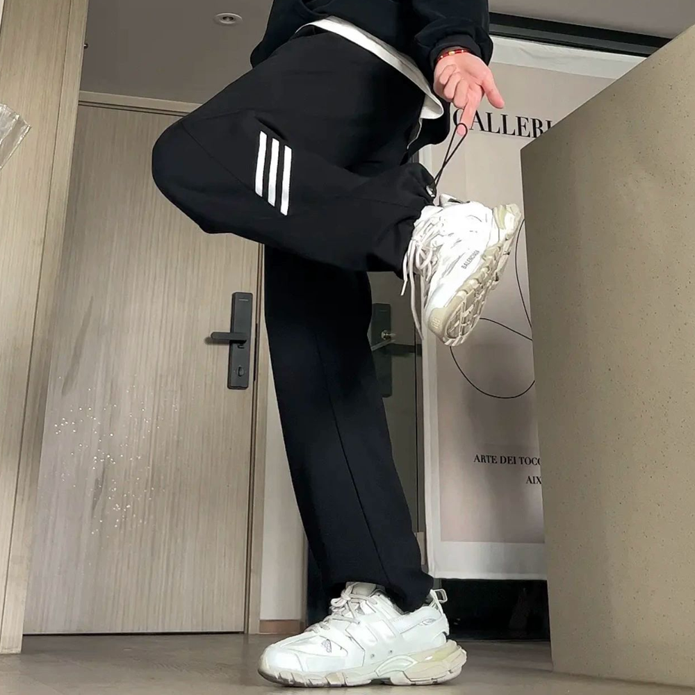 Versatile Solid Color Simple Sweatpants