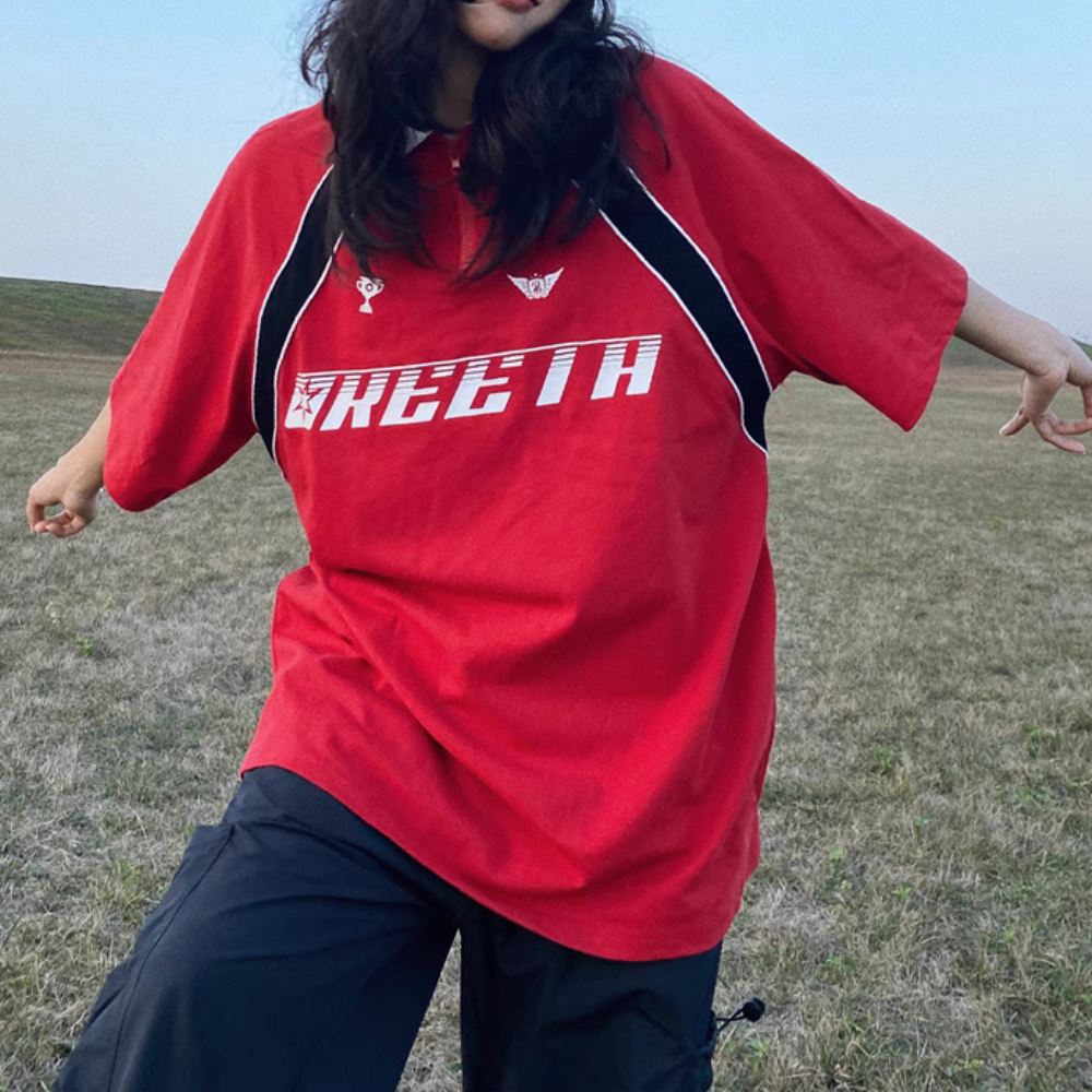 American Patchwork Polo Shirt