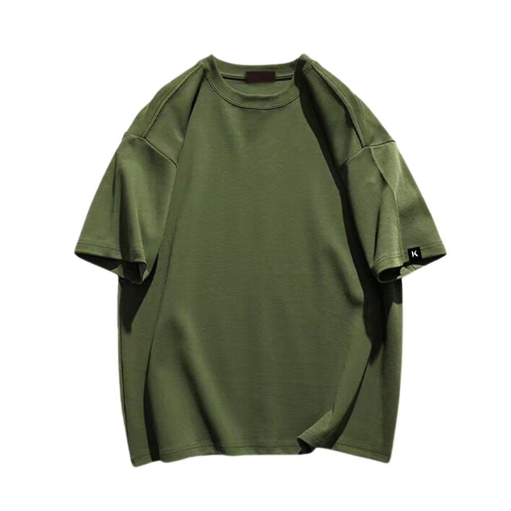 Casual Solid Color T-Shirt