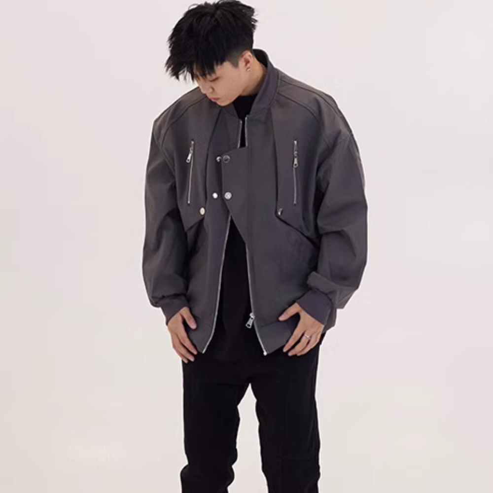 Loose Casual Solid Jacket