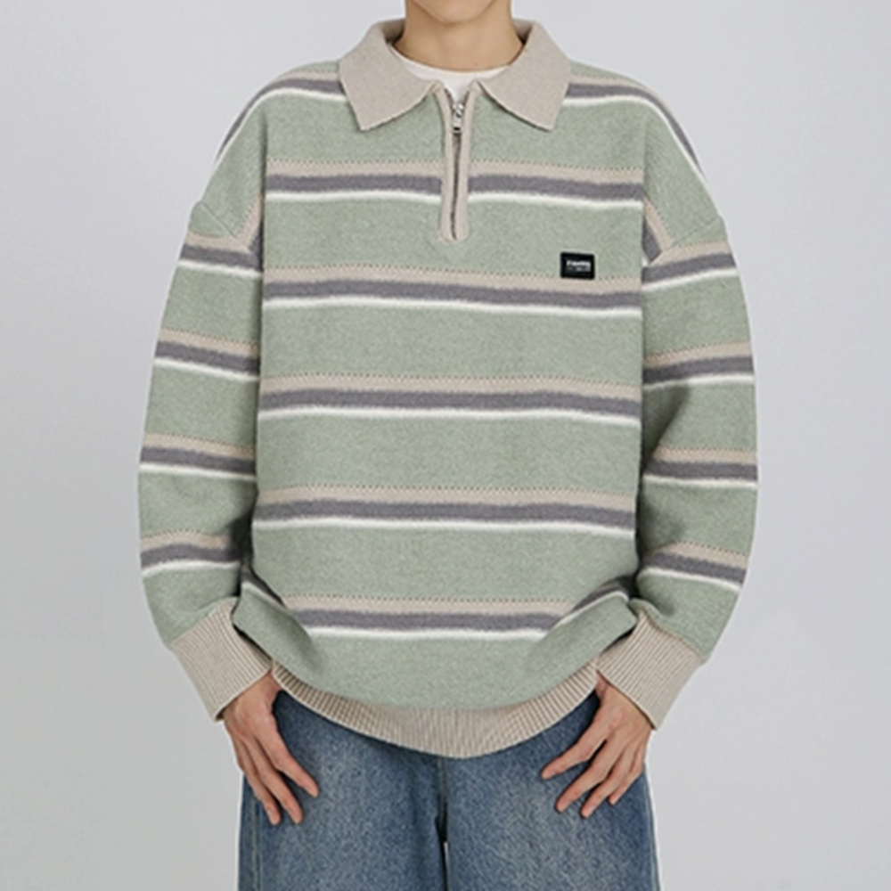 Urban Versatile Polo Sweater