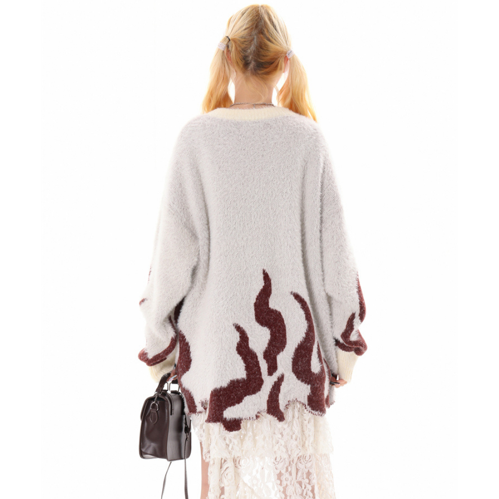 High Street Mink Flame Sweater