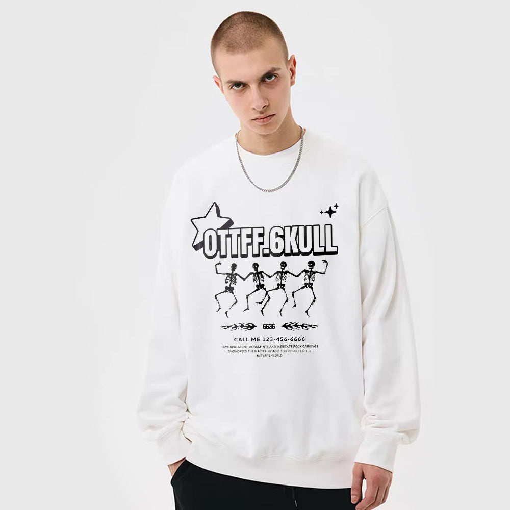6Kull Skeleton Dance Sweatshirt