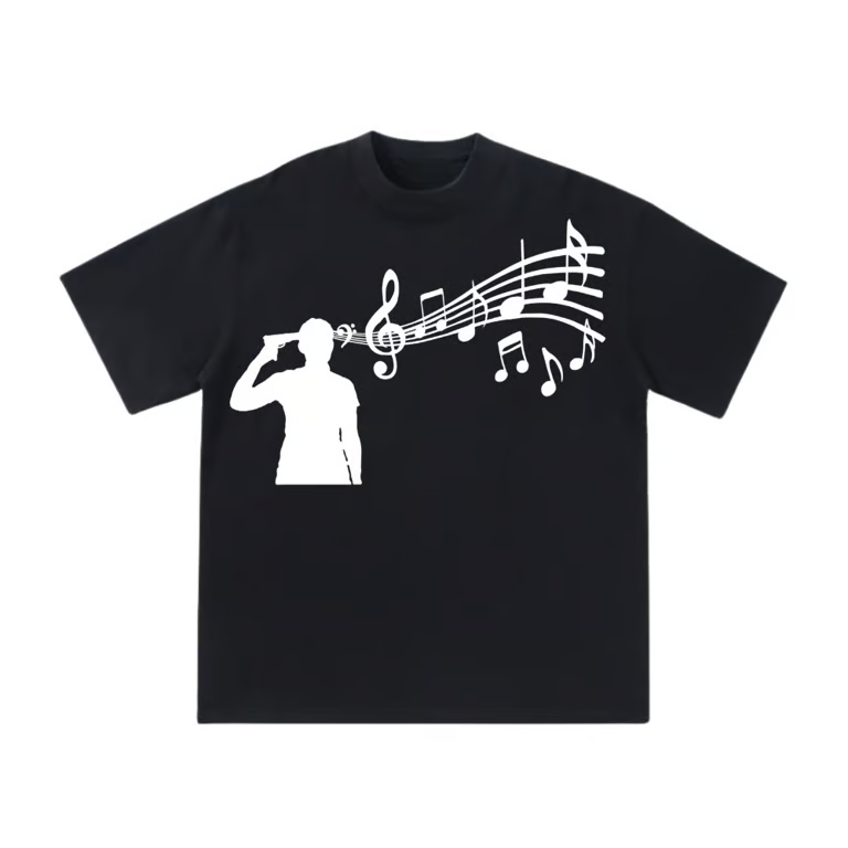 Unseen Echoes Melody Explosion Graphic Tee