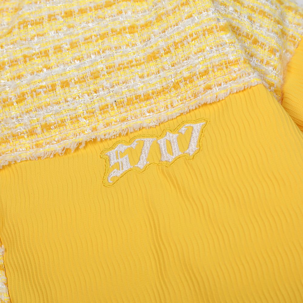 【NOW TREND】Gradient Patch Button Coat