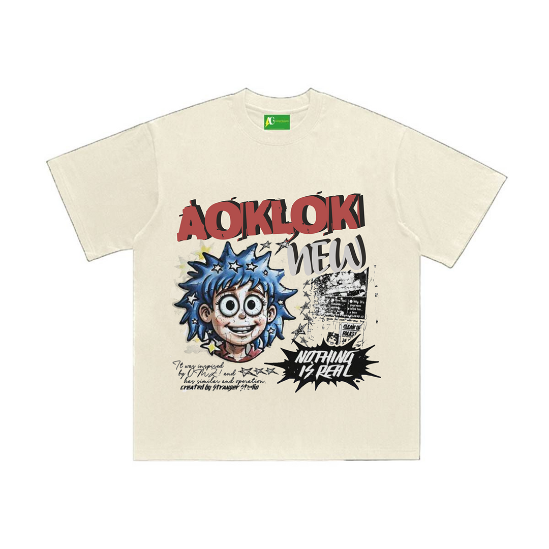 ⚡AG  Original Street Anime Style  Star Boy T-Shirt