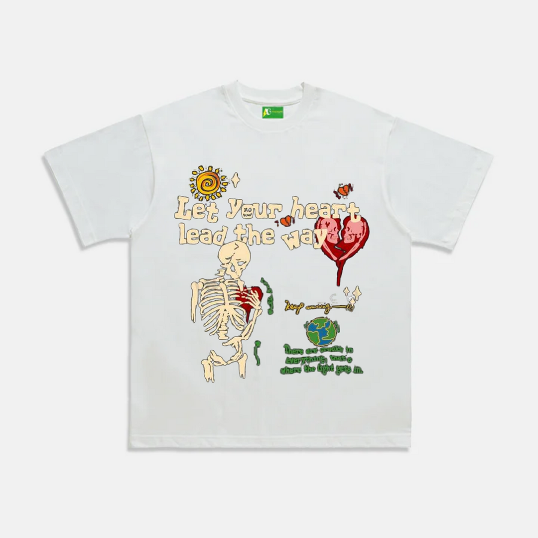 AG American Retror Skeleton Road T-shirt