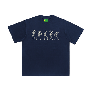 AG Dancing Skull Skeleton T-shirt