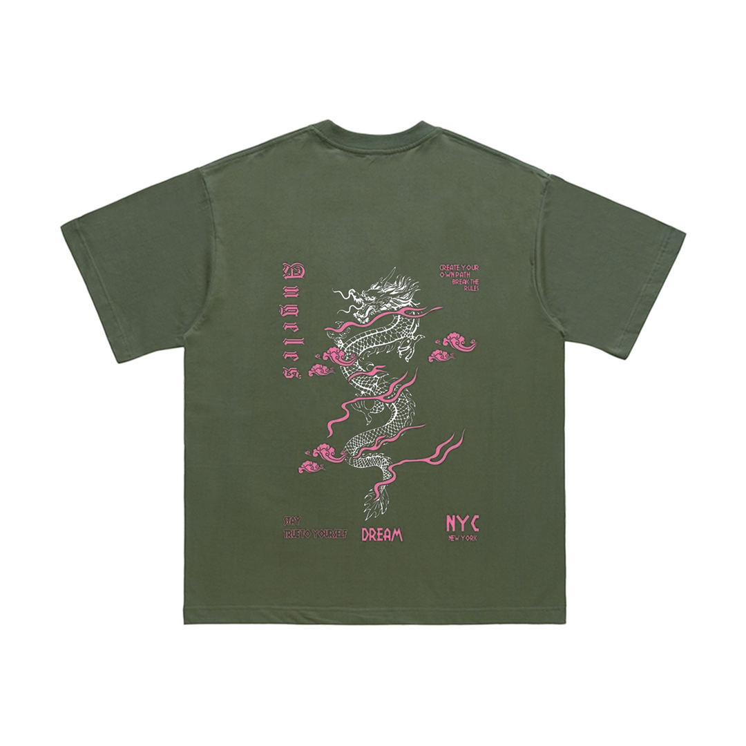 AG American Retror Dragon Legend T-shirt