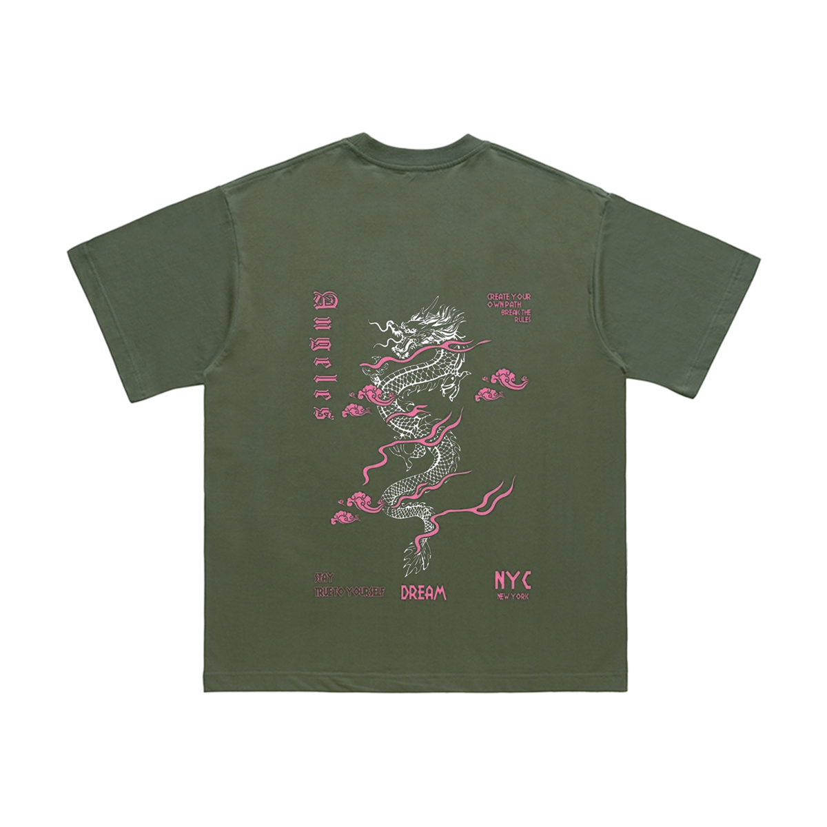 AG American Retror Dragon Legend T-shirt
