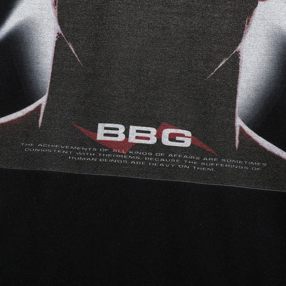 Futuristic Character Print Sweatshirt