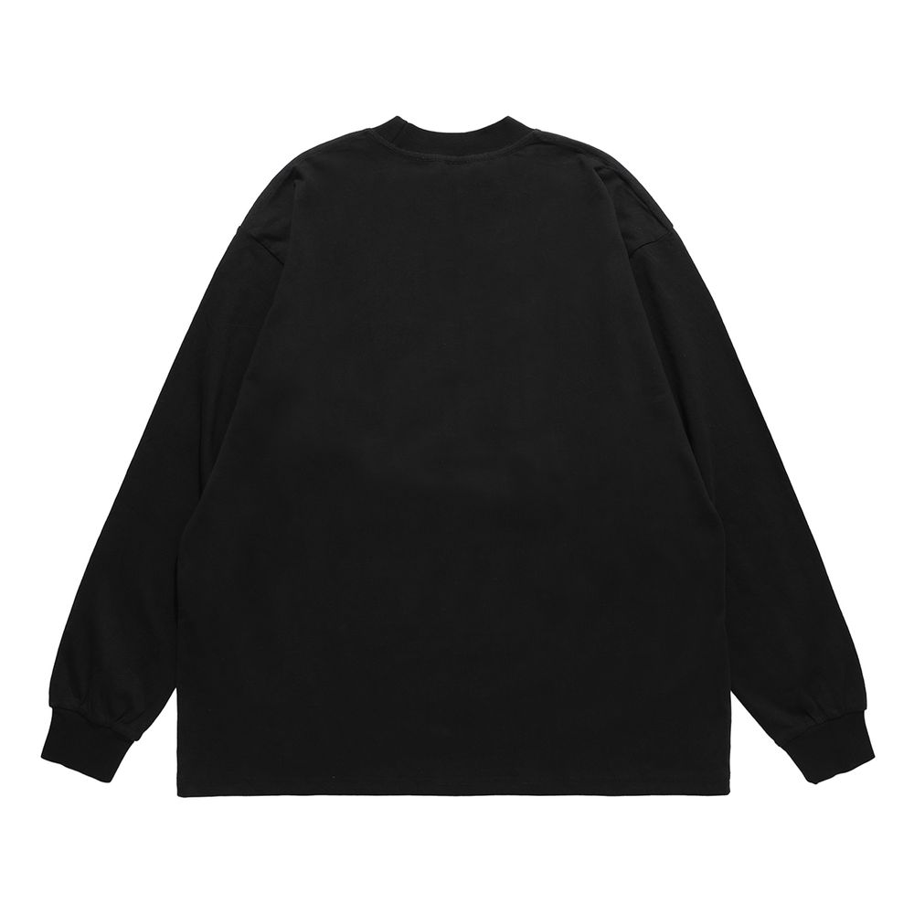 Futuristic Character Print Sweatshirt