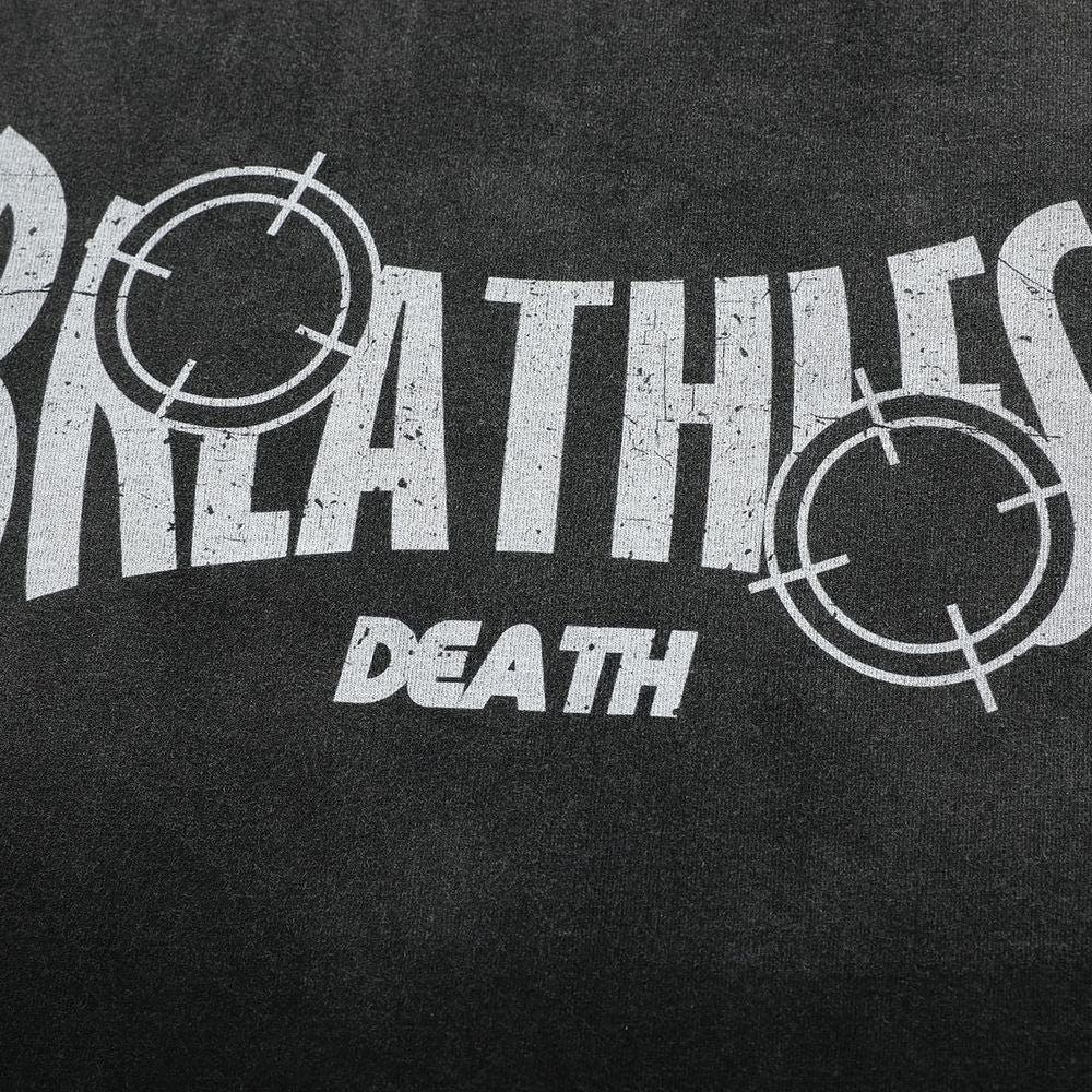 Bullet Hole Skull Print Sweatshirt