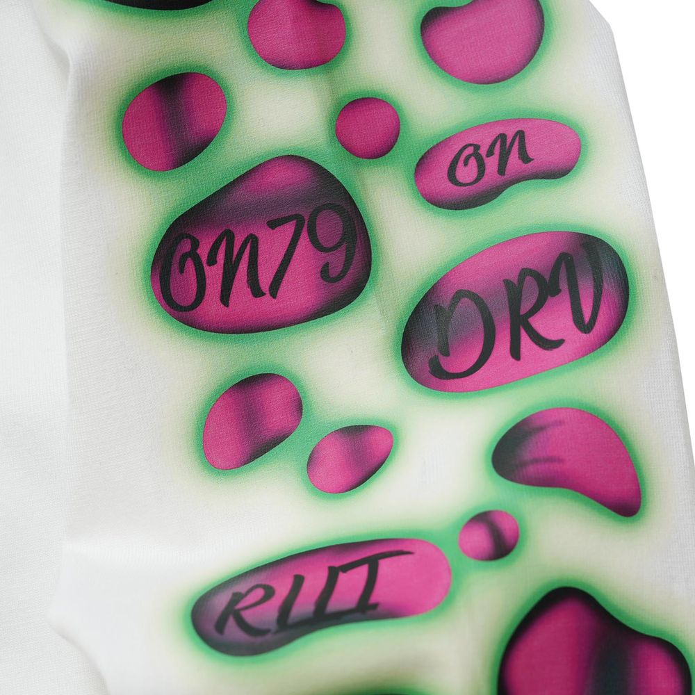 Pink Bubble Print Sweatshirt