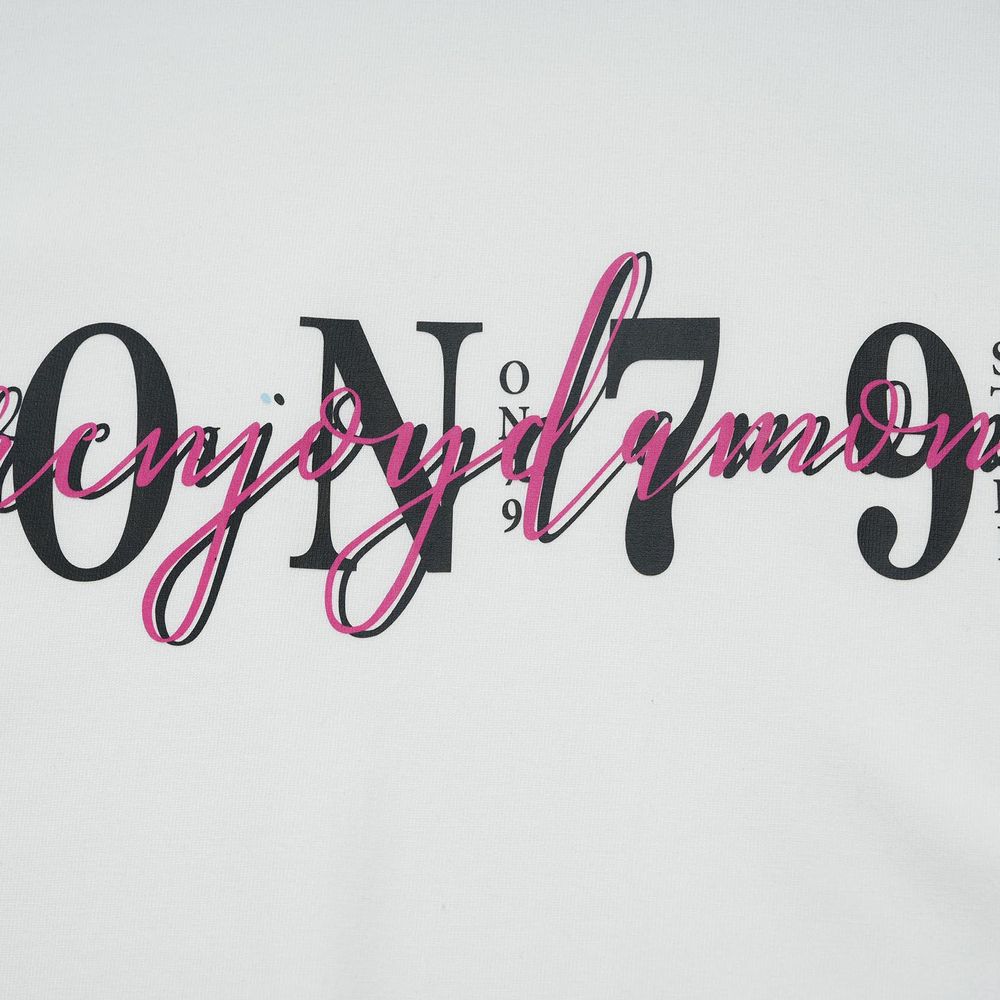 Pink Bubble Print Sweatshirt