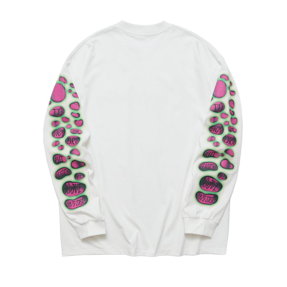 Pink Bubble Print Sweatshirt