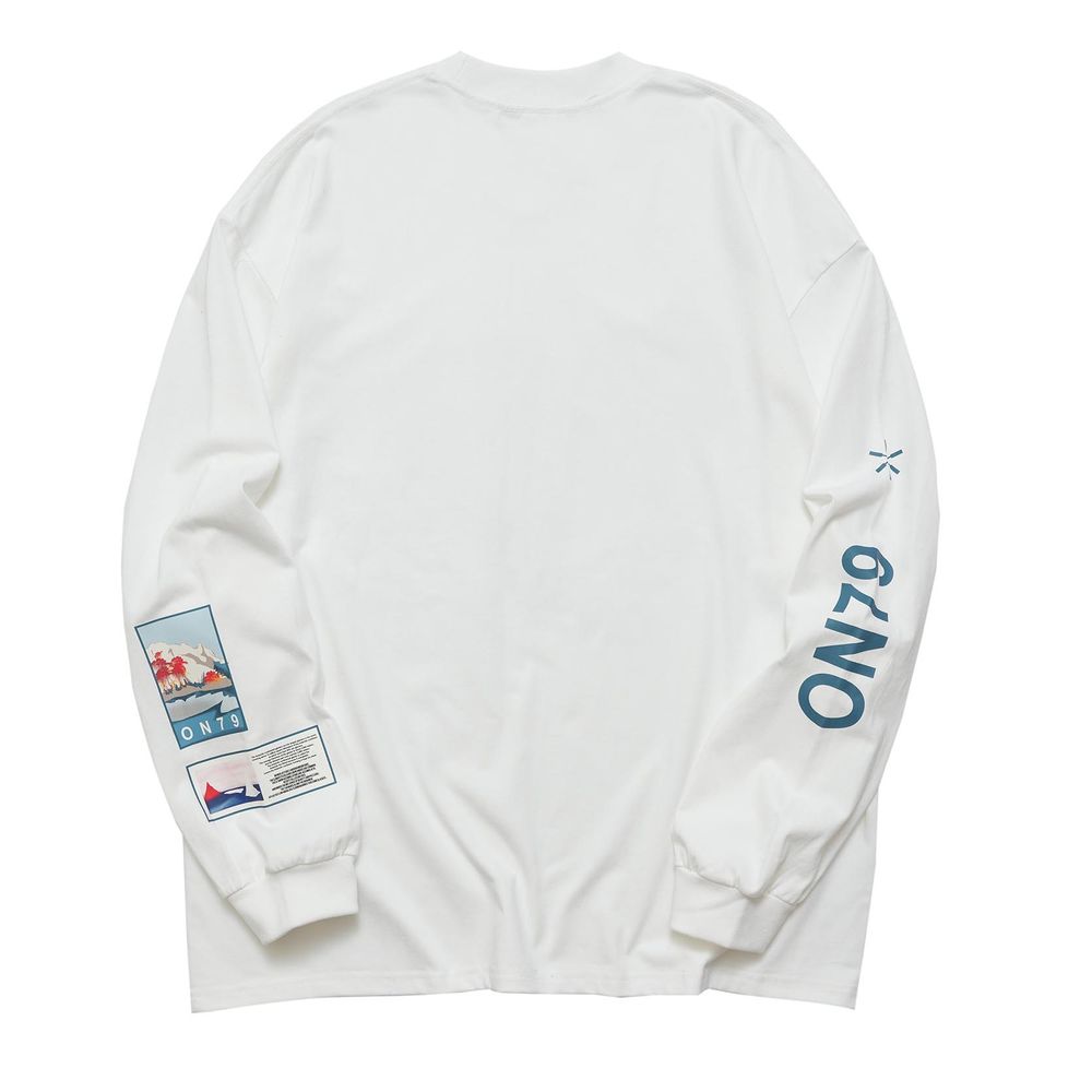 Outdoor Forest Print Sweatshirt