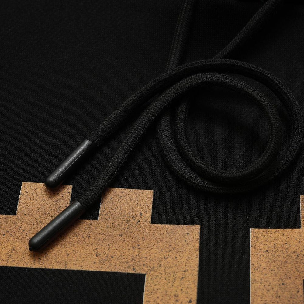 Gold Totem Print Hoodie