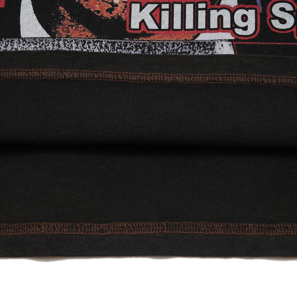 Dark Skull Sick Print Sweatshirt