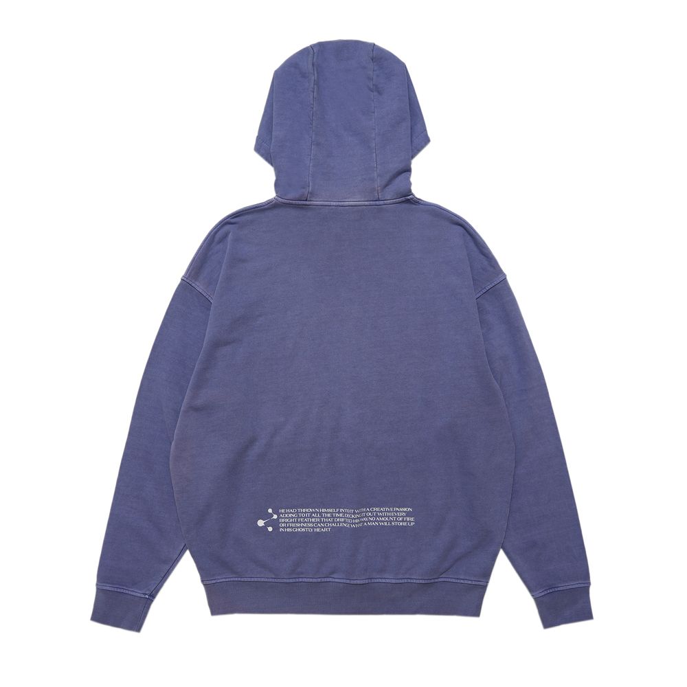 Casual Double Sided Letter Print Hoodie