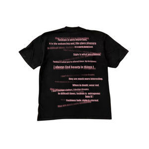 Unseen Echoes Words We Wear Tee