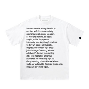 Unseen Echoes Quiet Chaos Tee