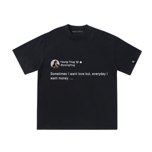 Unseen Echoes Money Over Maybes T-Shirt